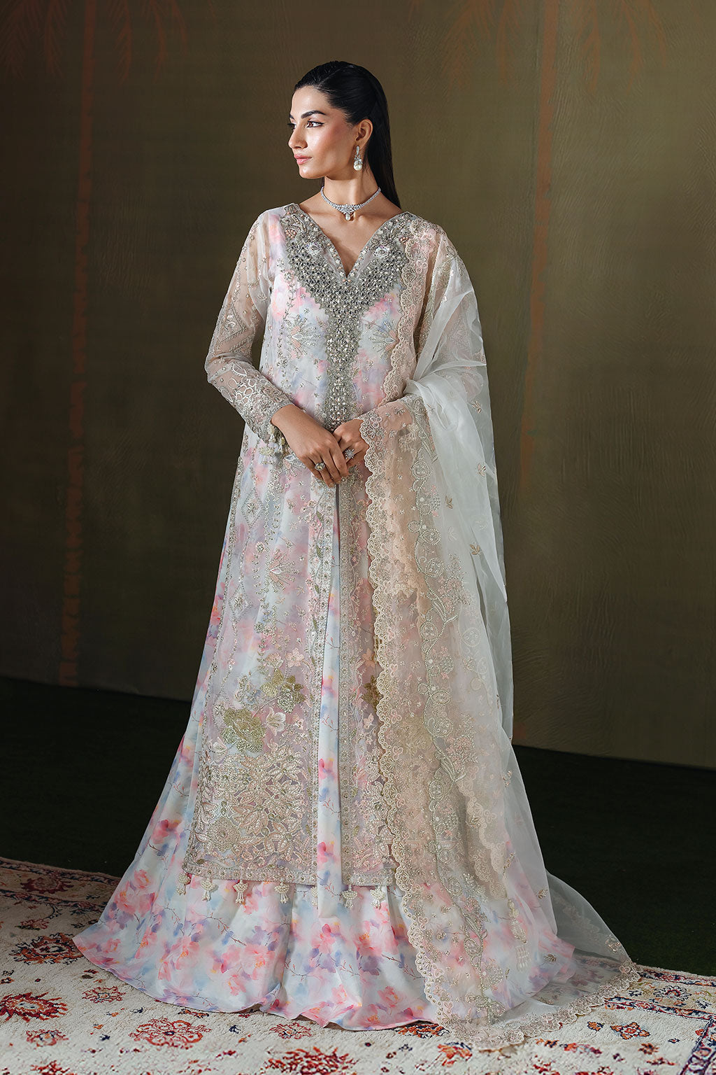 Ramsha | Festive Collection 25 | E-306 - Formal Dress - available at Maria Faisal in UK and USA.