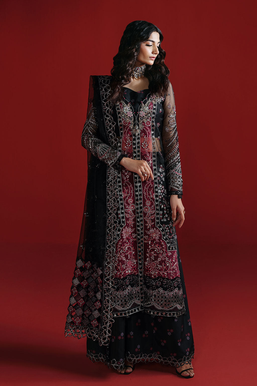 Ramsha | Festive Collection 25 | E-303 - Formal Dress - available at Maria Faisal in UK and USA.