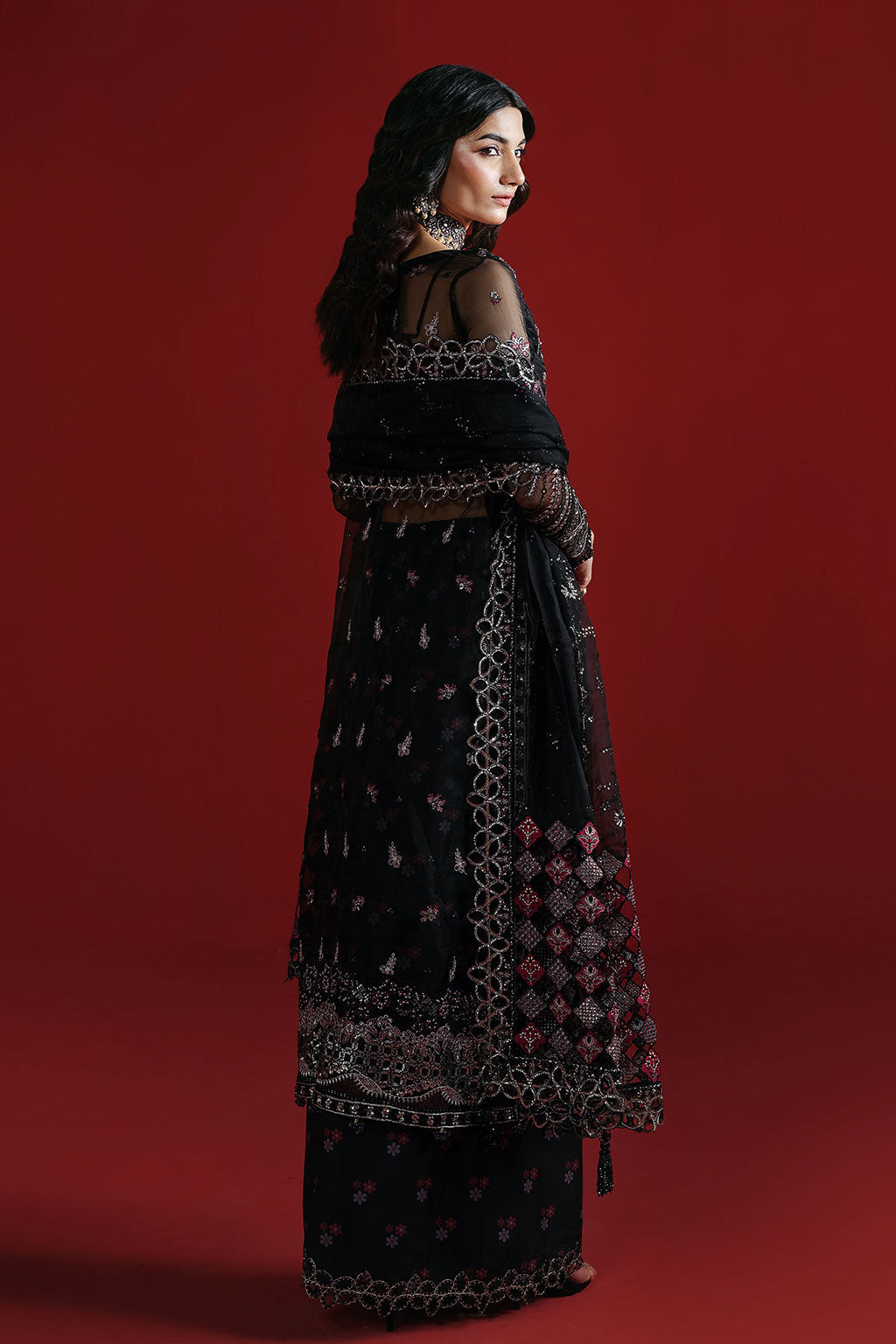 Ramsha | Festive Collection 25 | E-303 - Formal Dress - available at Maria Faisal in UK and USA.