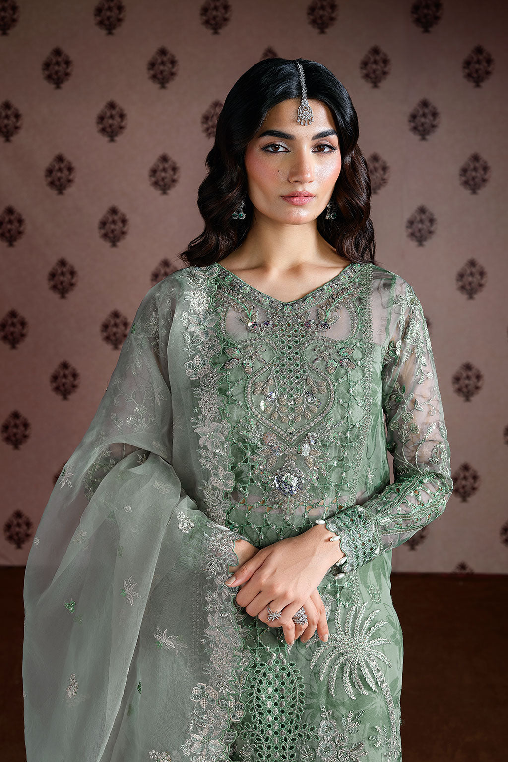 Ramsha | Festive Collection 25 | E-301 - Formal Dress - available at Maria Faisal in UK and USA.