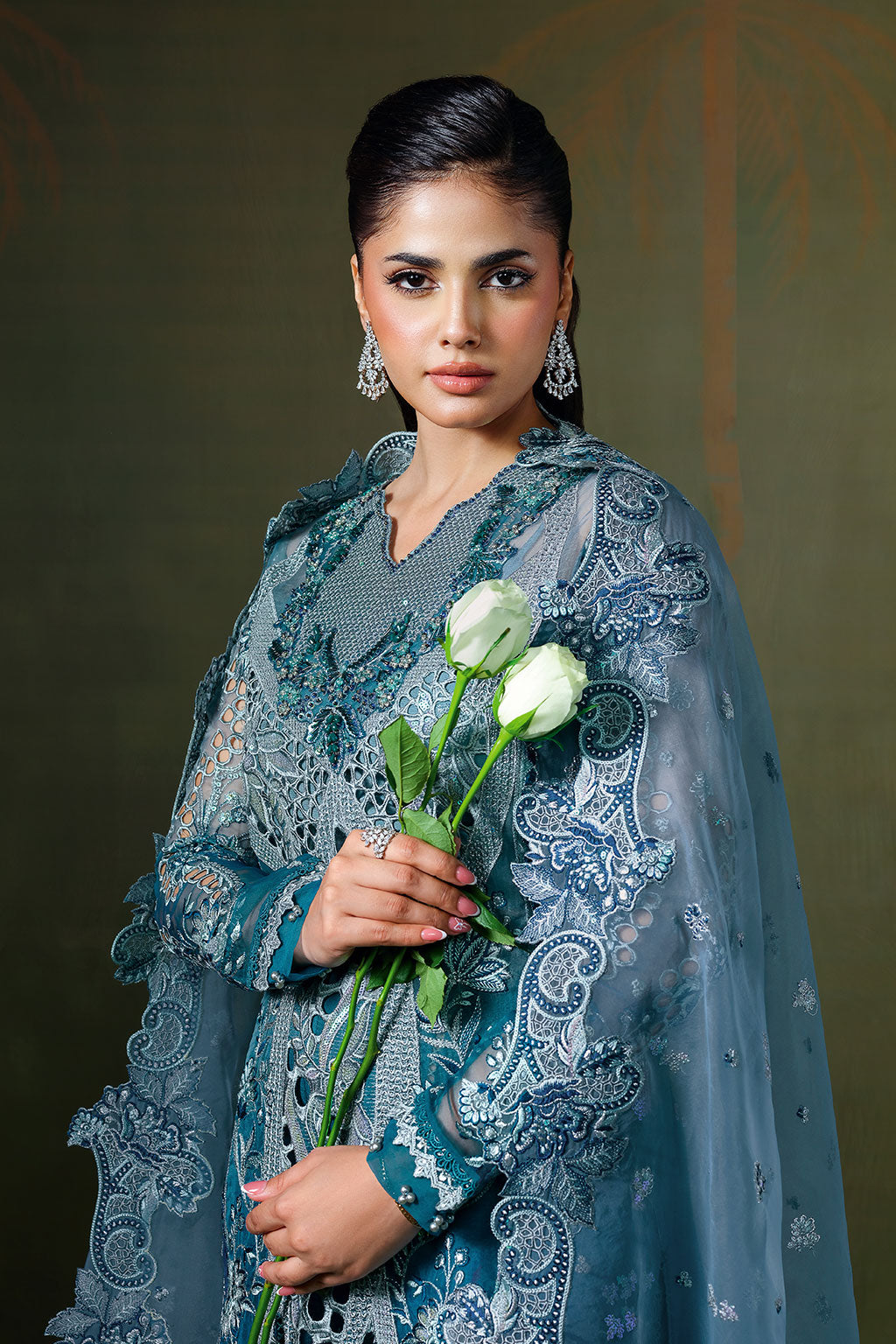 Ramsha | Festive Collection 25 | E-307 - Formal Dress - available at Maria Faisal in UK and USA.