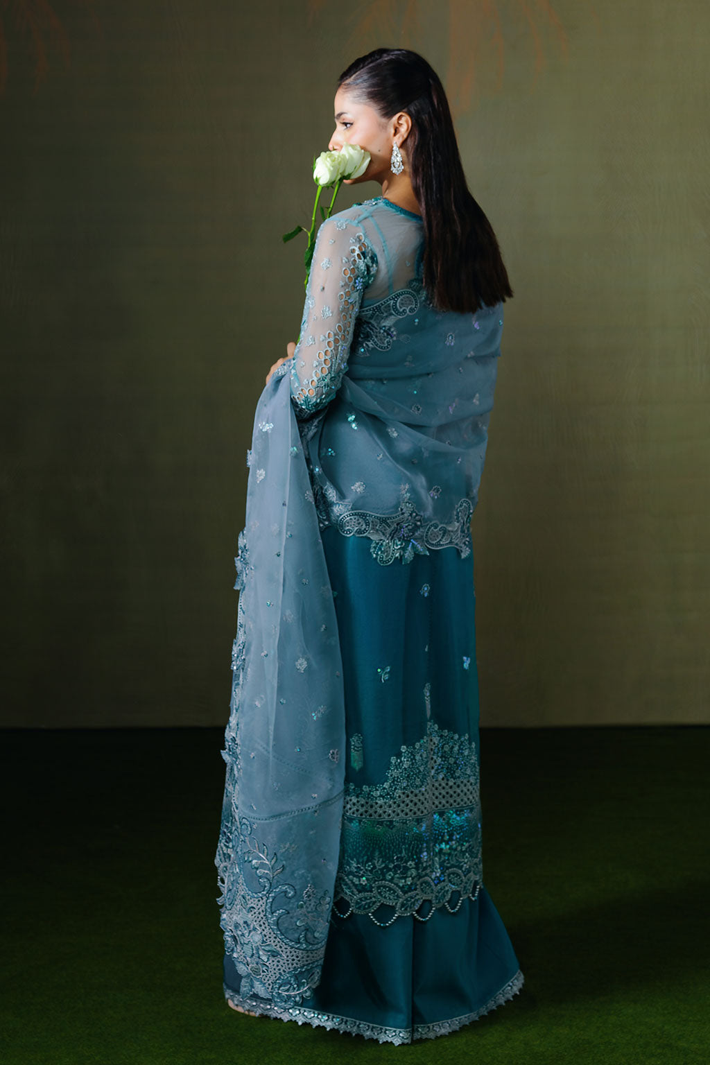 Ramsha | Festive Collection 25 | E-307 - Formal Dress - available at Maria Faisal in UK and USA.