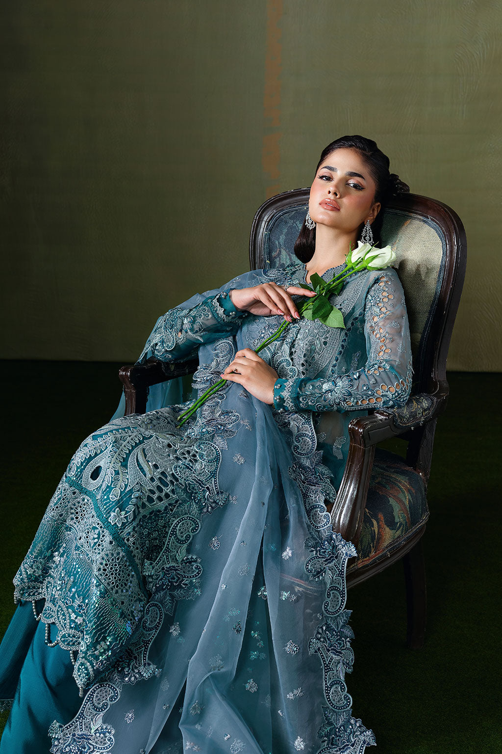 Ramsha | Festive Collection 25 | E-307 - Formal Dress - available at Maria Faisal in UK and USA.