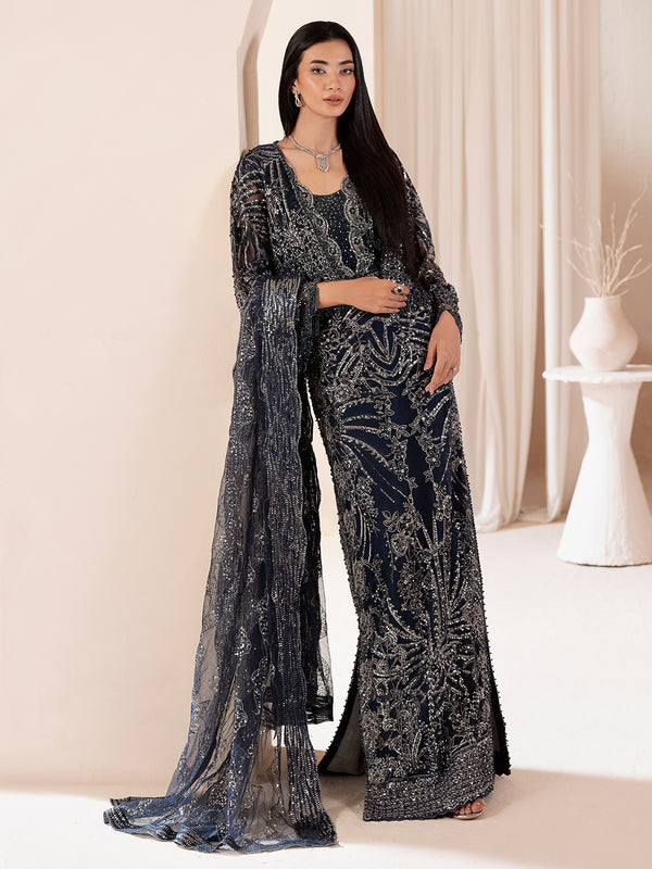 Epoque | Reve Luxury Formals | Feu - Formal Dress - available at Maria Faisal in UK and USA.