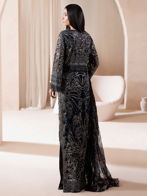 Epoque | Reve Luxury Formals | Feu - Formal Dress - available at Maria Faisal in UK and USA.