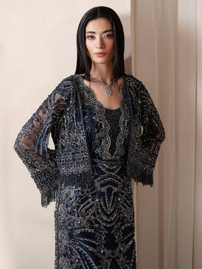 Epoque | Reve Luxury Formals | Feu - Formal Dress - available at Maria Faisal in UK and USA.