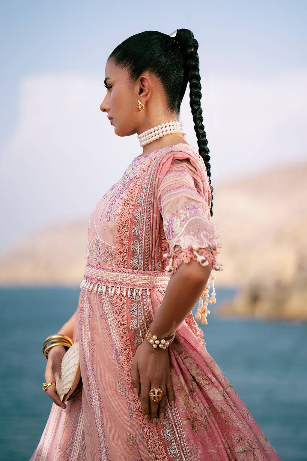 AJR Couture | Dastan Luxury Lawn 25 | Flair by Maria Faisal - Registered Vendor of : AJR Couture - type : Ladies Clothes - 100% original wedding dresses