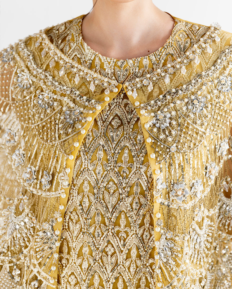 Mushq | Fleur Luxury Formals | Flavia - Formal Dress - available at Maria Faisal in UK and USA.