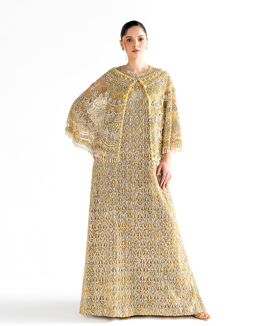 Mushq | Fleur Luxury Formals | Flavia - Formal Dress - available at Maria Faisal in UK and USA.