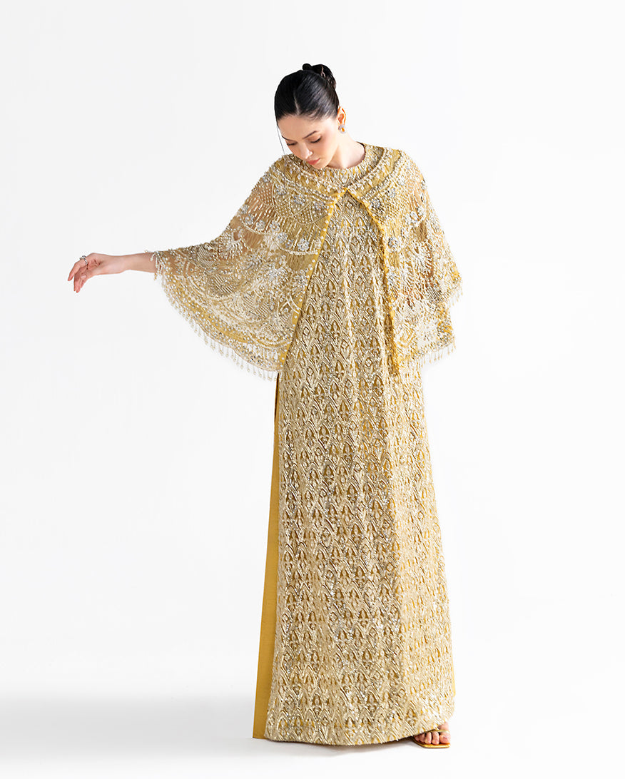 Mushq | Fleur Luxury Formals | Flavia - Formal Dress - available at Maria Faisal in UK and USA.