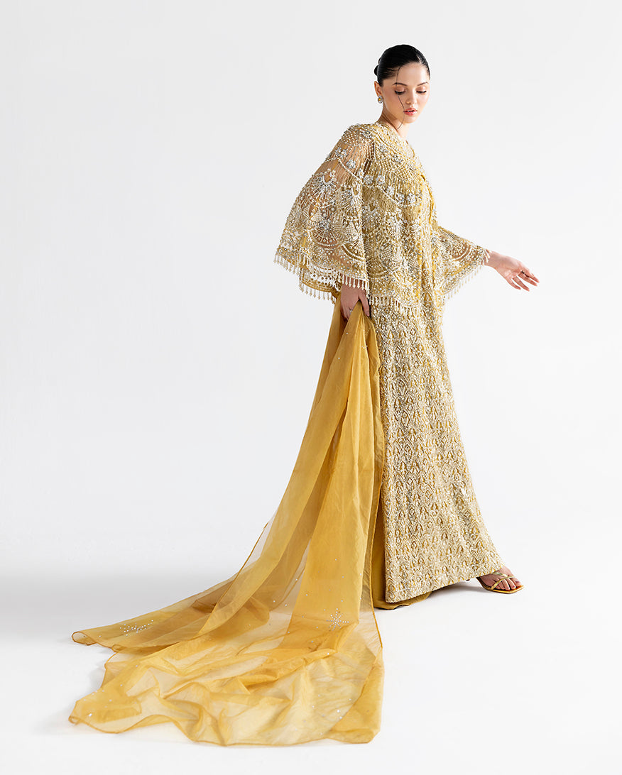 Mushq | Fleur Luxury Formals | Flavia - Formal Dress - available at Maria Faisal in UK and USA.