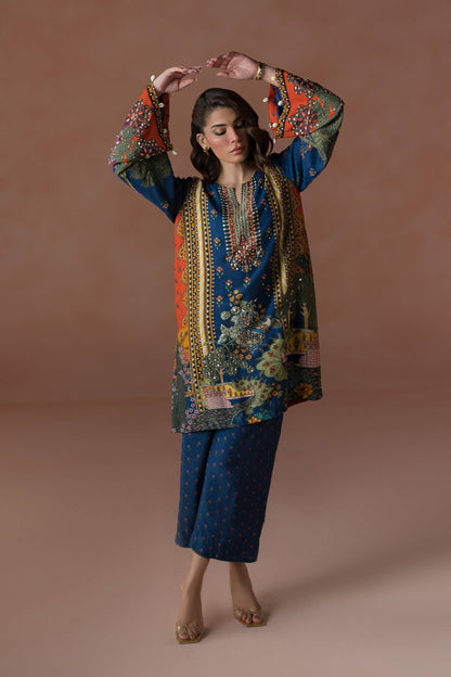 Ammara Khan | Flo 25 | Modern Mughal Multi Co-ord Set (D-01) by Maria Faisal - Registered Vendor of : Ammara Khan - type : Ladies Clothes - 100% original wedding dresses