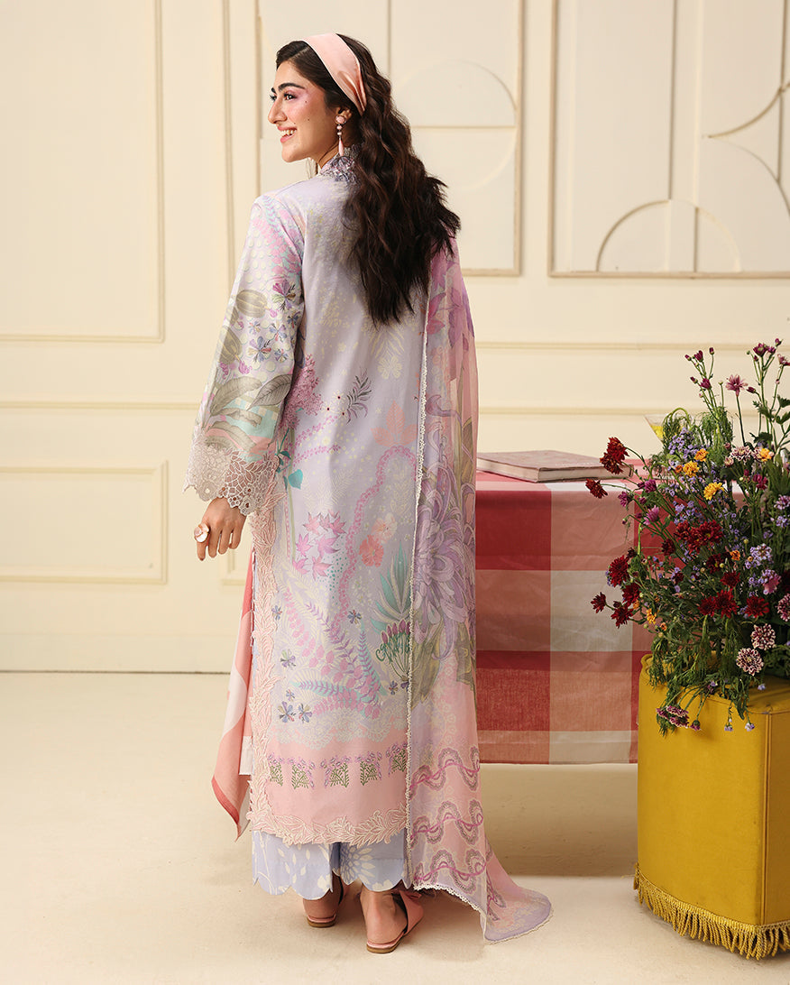 Mushq | Soleil Prints | Flora Amour - Luxury Dress - available at Maria Faisal in UK and USA.