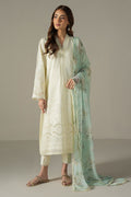 Cross Stitch | Chikankari Lawn 25 | FLORAL MELODY - Ladies Clothes 