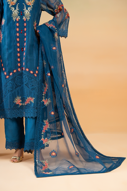 Saad Shaikh | Cutwork 26 | Floren - Luxury Dress - available at Maria Faisal in UK and USA.