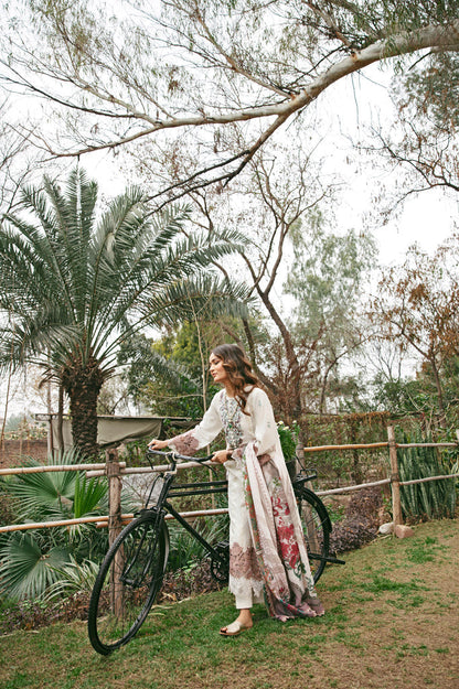 Florent | Luxury Lawn 24 | FFL-2A - Ladies Clothes - Maria Faisal