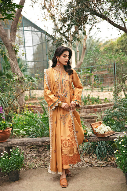 Florent | Luxury Lawn 24 | FFL-4A - Ladies Clothes - Maria Faisal