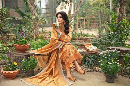 Florent | Luxury Lawn 24 | FFL-4A - Ladies Clothes - Maria Faisal