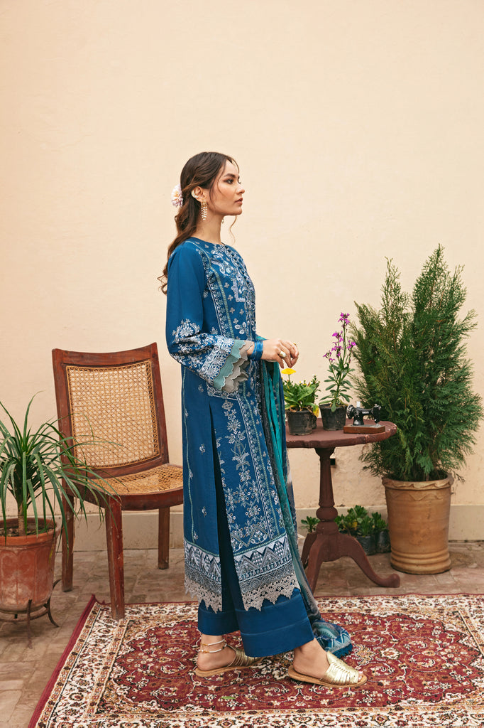 Florent | Luxury Lawn 24 | FFL-5A - Ladies Clothes - Maria Faisal