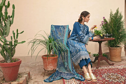 Florent | Luxury Lawn 24 | FFL-5A - Ladies Clothes - Maria Faisal