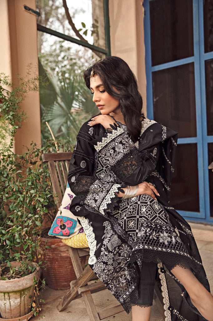 Florent | Luxury Lawn 24 | FFL-6A - Ladies Clothes - Maria Faisal