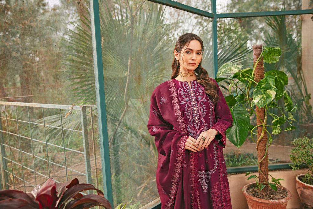 Florent | Luxury Lawn 24 | FFL-4B - Ladies Clothes - Maria Faisal