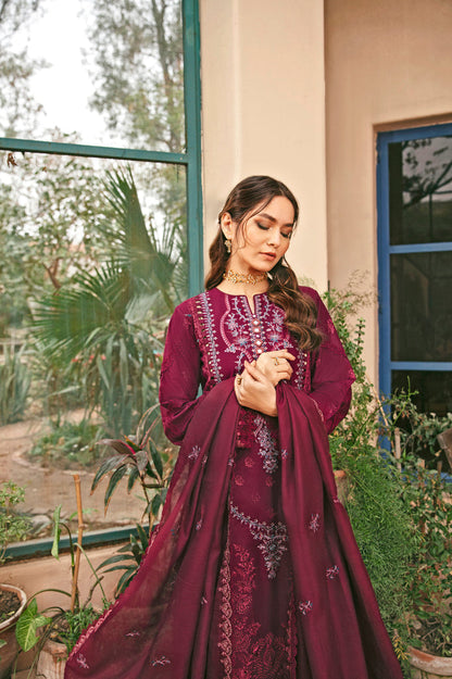 Florent | Luxury Lawn 24 | FFL-4B - Ladies Clothes - Maria Faisal