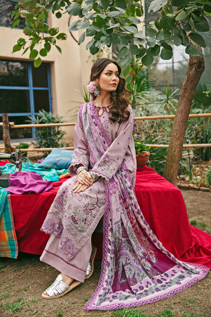 Florent | Luxury Lawn 24 | FFL-1A - Ladies Clothes - Maria Faisal