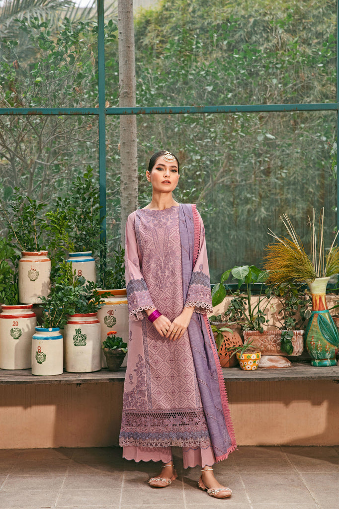 Florent | Luxury Lawn 24 | FFL-6B - Ladies Clothes - Maria Faisal