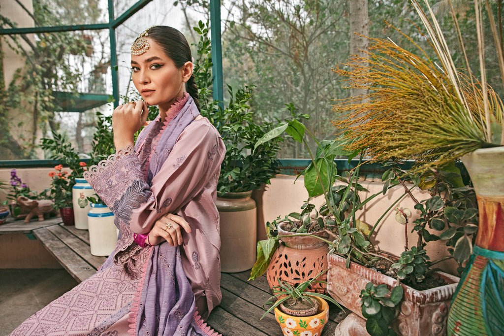 Florent | Luxury Lawn 24 | FFL-6B - Ladies Clothes - Maria Faisal