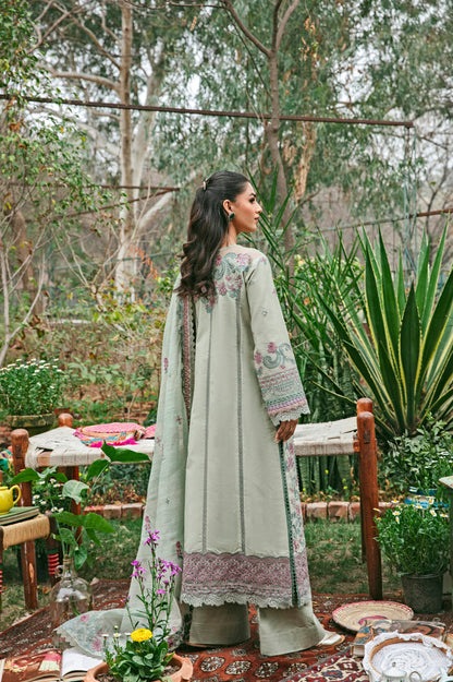 Florent | Luxury Lawn 24 | FFL-3B - Ladies Clothes - Maria Faisal