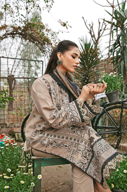 Florent | Luxury Lawn 24 | FFL-5B - Ladies Clothes - Maria Faisal
