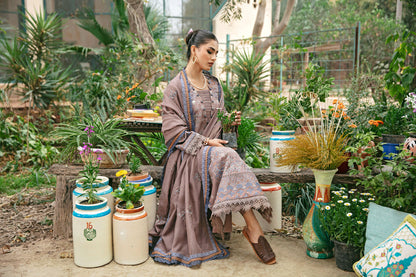Florent | Luxury Lawn 24 | FFL-7 - Ladies Clothes - Maria Faisal