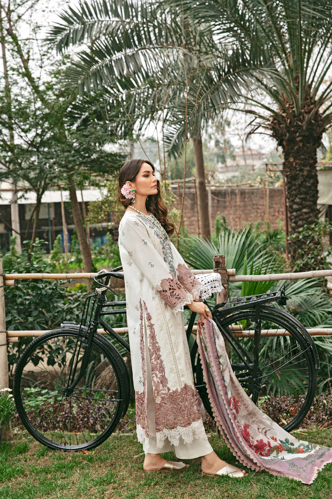 Florent | Luxury Lawn 24 | FFL-2A - Ladies Clothes - Maria Faisal
