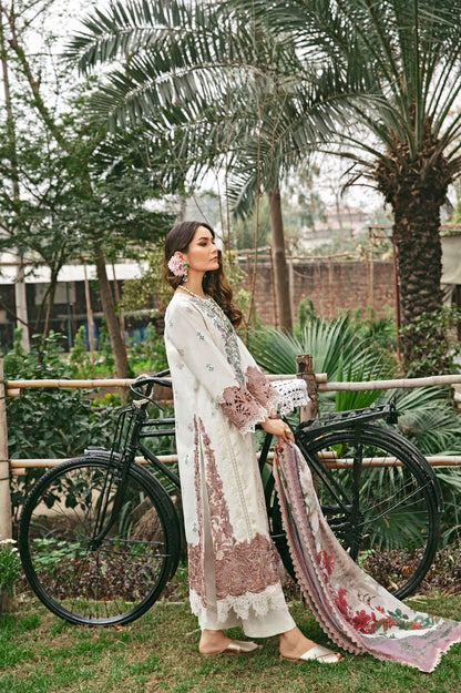 Florent | Luxury Lawn 24 | FFL-2A - Ladies Clothes - Maria Faisal