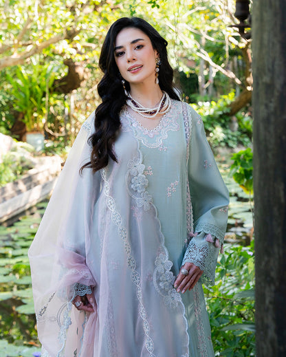 Mushq | La Toscana Casual Pret | Florenza Flair - Luxury Dress - available at Maria Faisal in UK and USA.