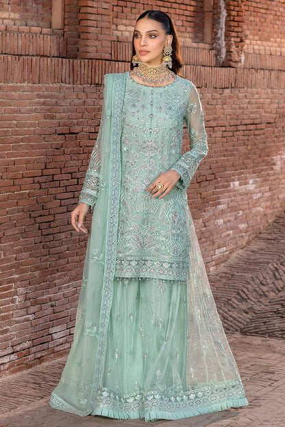 Flossie | Safeera Formals vol 13 | SNOW PEA (B) - Maria Faisal