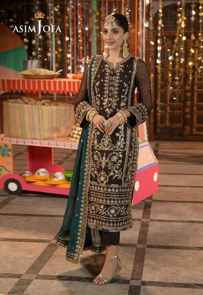 Asim Jofa | Chamak Damak Festive 24 | AJCD-29 - Pakistani Dress - Maria Faisal