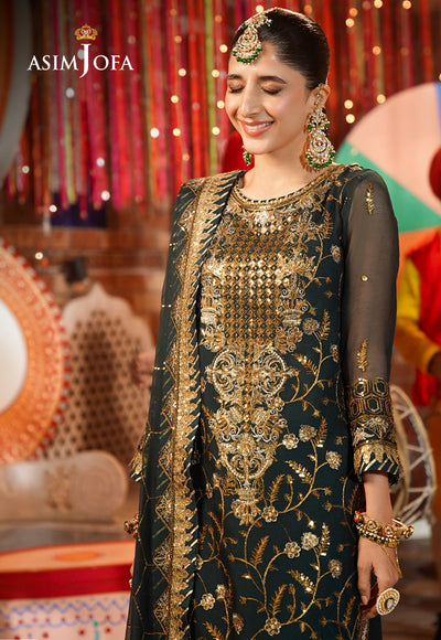 Asim Jofa | Chamak Damak Festive 24 | AJCD-18 - Pakistani Dress - Maria Faisal