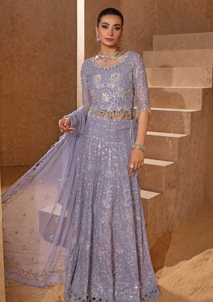 Rangrasiya | Chatoyer Wedding Formals 24 | D#08 - Jehan - Designer Dress with Intricate embroidery and embellishments. Shop elegent wedding dress at Maria Faisal.