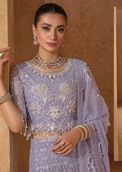 Rangrasiya | Chatoyer Wedding Formals 24 | D#08 - Jehan - Designer Dress with Intricate embroidery and embellishments. Shop elegent wedding dress at Maria Faisal.
