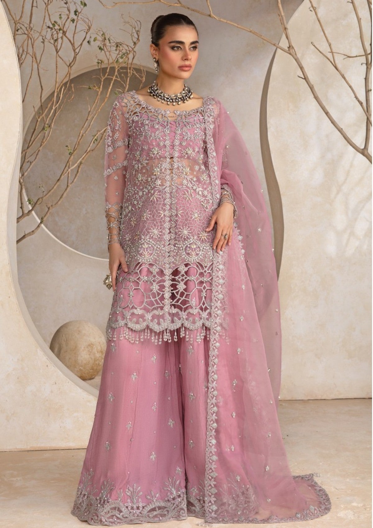 Rangrasiya | Chatoyer Wedding Formals 24 | D#09 - Natasha - Designer Dress with Intricate embroidery and embellishments. Shop elegent wedding dress at Maria Faisal.