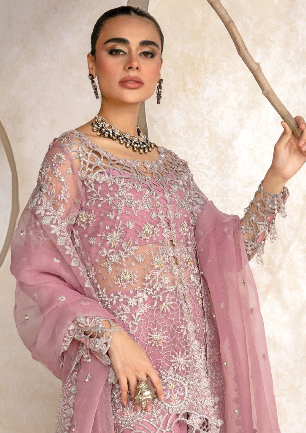 Rangrasiya | Chatoyer Wedding Formals 24 | D#09 - Natasha - Designer Dress with Intricate embroidery and embellishments. Shop elegent wedding dress at Maria Faisal.