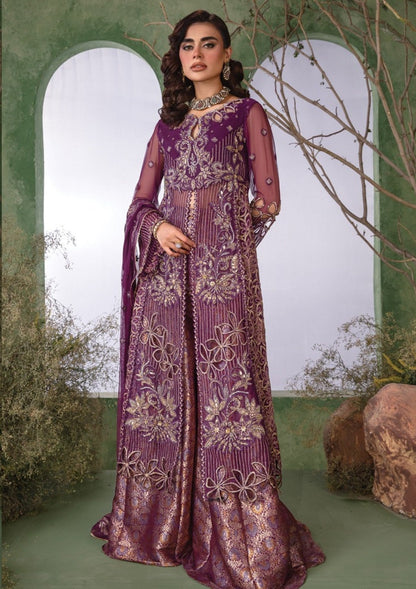 Rangrasiya | Chatoyer Wedding Formals 24 | D#05 - Nareman - Designer Dress with Intricate embroidery and embellishments. Shop elegent wedding dress at Maria Faisal.