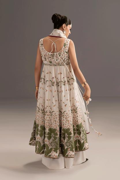 Erum Khan | Summer Whisper | Elegant Glow - Luxury Dress - available at Maria Faisal in UK and USA.