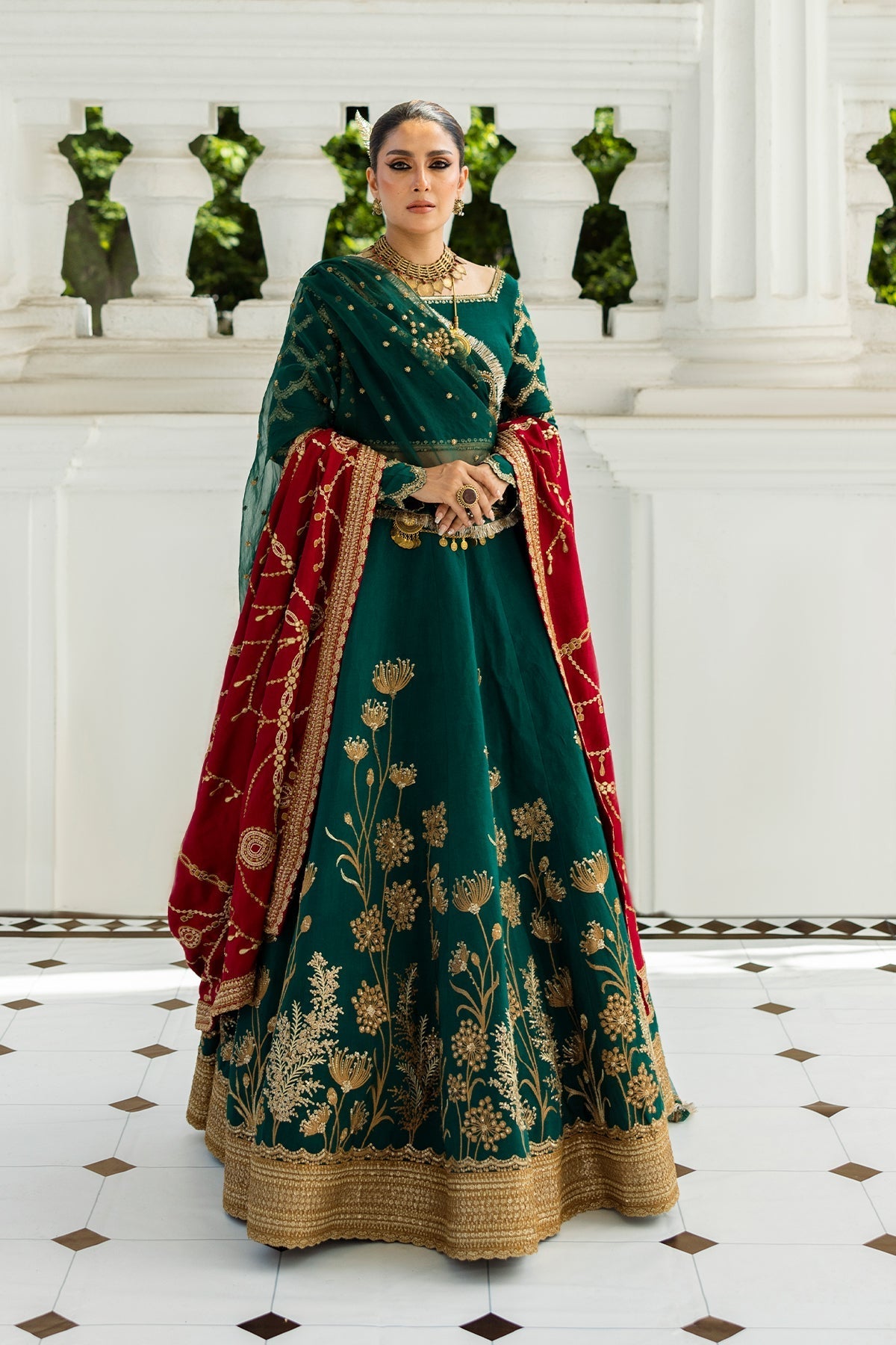 Erum Khan | Jahan Wedding 25 | Evergreen - Ladies Clothes - Maria Faisal