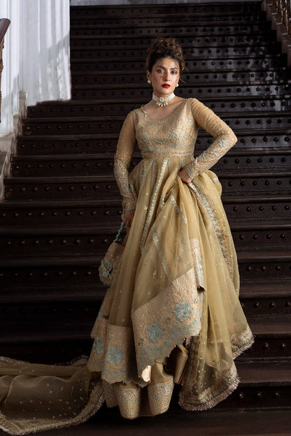 Erum Khan | Jahan Wedding 25 | Golden Glow - Ladies Clothes - Maria Faisal