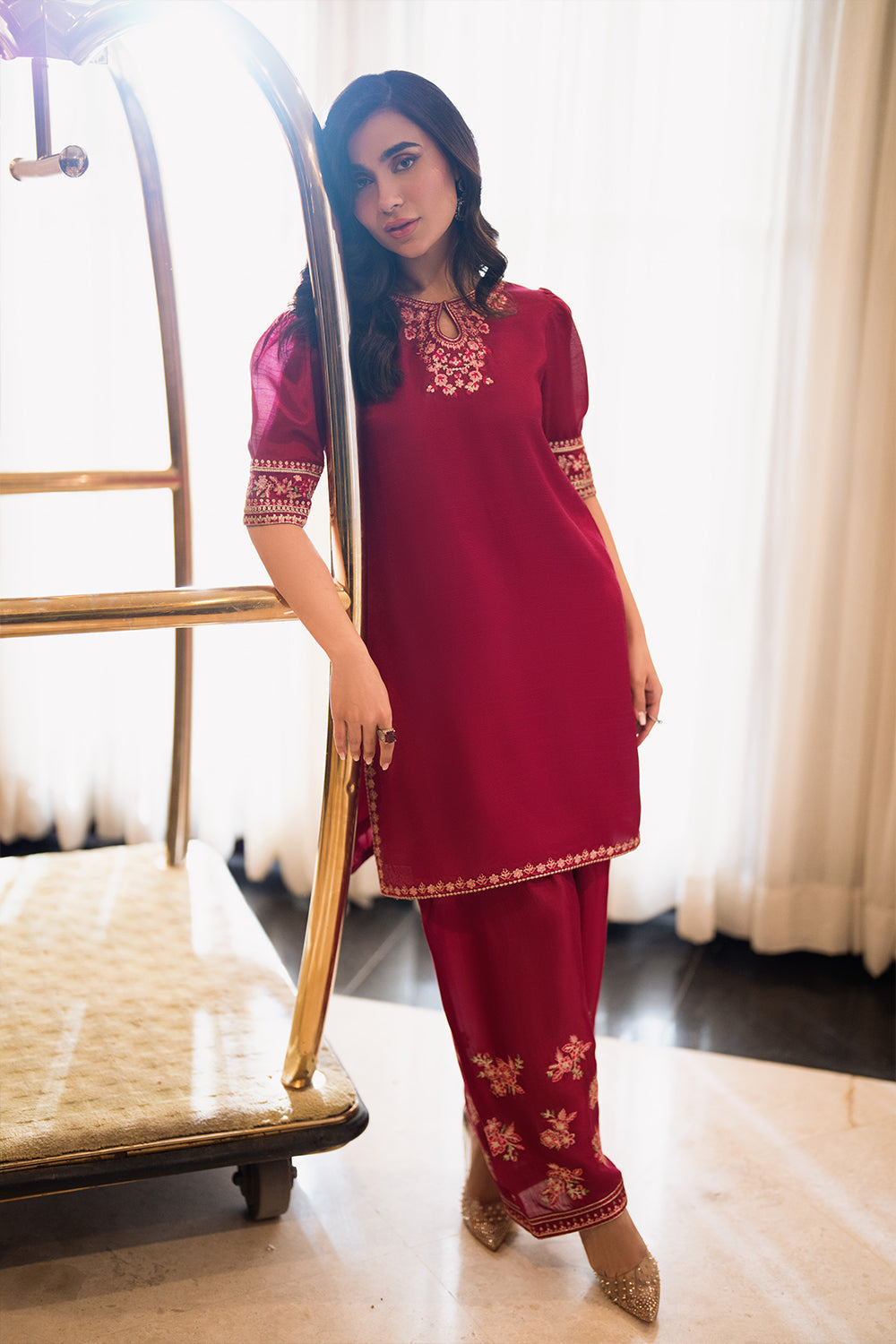 Azure | Diva Formals | Fuchsia Grace - Ladies Clothes - Maria Faisal