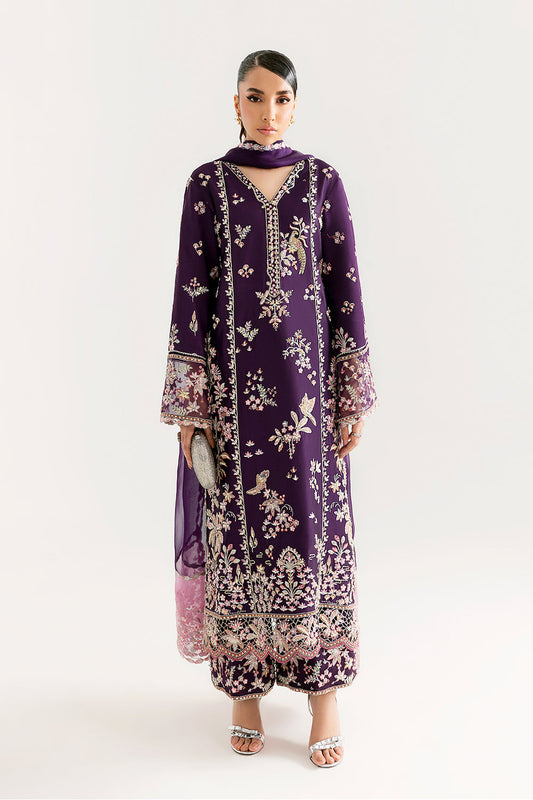 Saira Rizwan | Silk Luxe 26 | ZARMINA - SRLSP-26-03 - Dress - available at Maria Faisal in UK and USA.