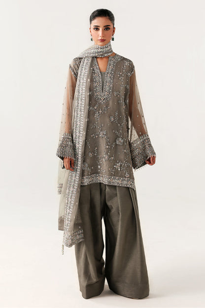 Saira Rizwan | Silk Luxe 26 | VEYA- SRLSP-26-06 - Dress - available at Maria Faisal in UK and USA.
